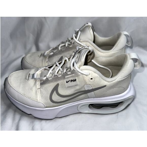 Nike Air Max Size 8 Interlock Summit White Light Smoke Grey - Picture 2 of 7